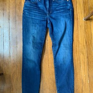 Madewell Curvy High Rise Skinny Petite Jean